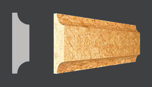 Пробковый погонаж С 505 Штапик 915*35*10