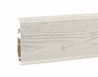 Плинтус пластиковый Korner EVO 70 Дуб Чилаут