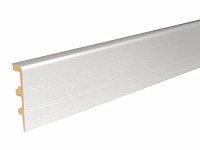 Плинтус ПВХ полиуретановый ARBITON INTEGRA 80 Алюминий 02