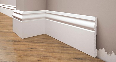 Плинтус под покраску Cezar Elegance LPC08