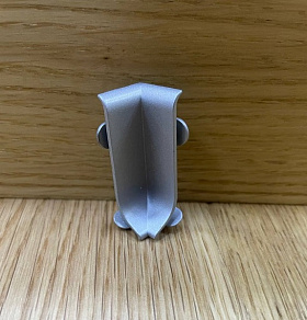 Угол внутренний алюминиевый анодированный 60 мм. к плинтусу Alpro 13 - 2160  