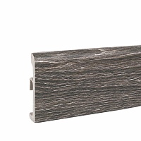 Плинтус ПВХ Ultima 80 дуб французский 008