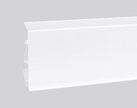 Плинтус пластиковый Korner EVO 70 Белый матовый