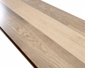 Массивная доска Sherwood parquet Antique Дуб Смоки белый лак 