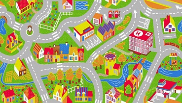 Ковролин КОВРЫ БРЕСТА КИНДЕР-МИКС 51980-20_4 м