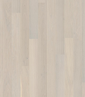 Паркетная доска BOEN Дуб Andante белый, 181 мм под лаком