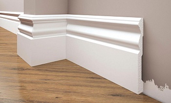 Плинтус под покраску Cezar Elegance LPC09