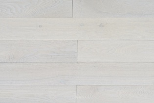 Паркетная доска Amberwood Жемчужный ясень браш, масло