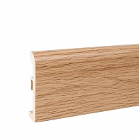 Плинтус ПВХ Ultima 80 дуб коттедж 015