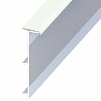 Плинтус для ковролина LP-50, 100, белый