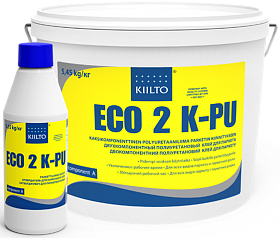 Двухкомпонентный полиуретановый клей Kiilto Эко 2К PU