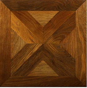 Инженерный модульный паркет Модель № 53 Дуб  термо натур без покрытия